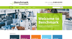 Desktop Screenshot of benchmark-services.co.uk